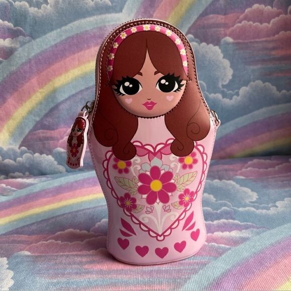 NWT sugar Thrillz nesting doll y2k 90’s crossbody - Picture 2 of 5